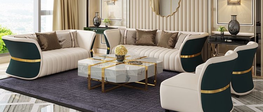 Upholstery Designer Sofa Set